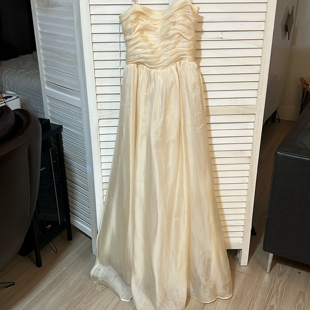 Reformation unused Kastoria Dress cream dress size 8
